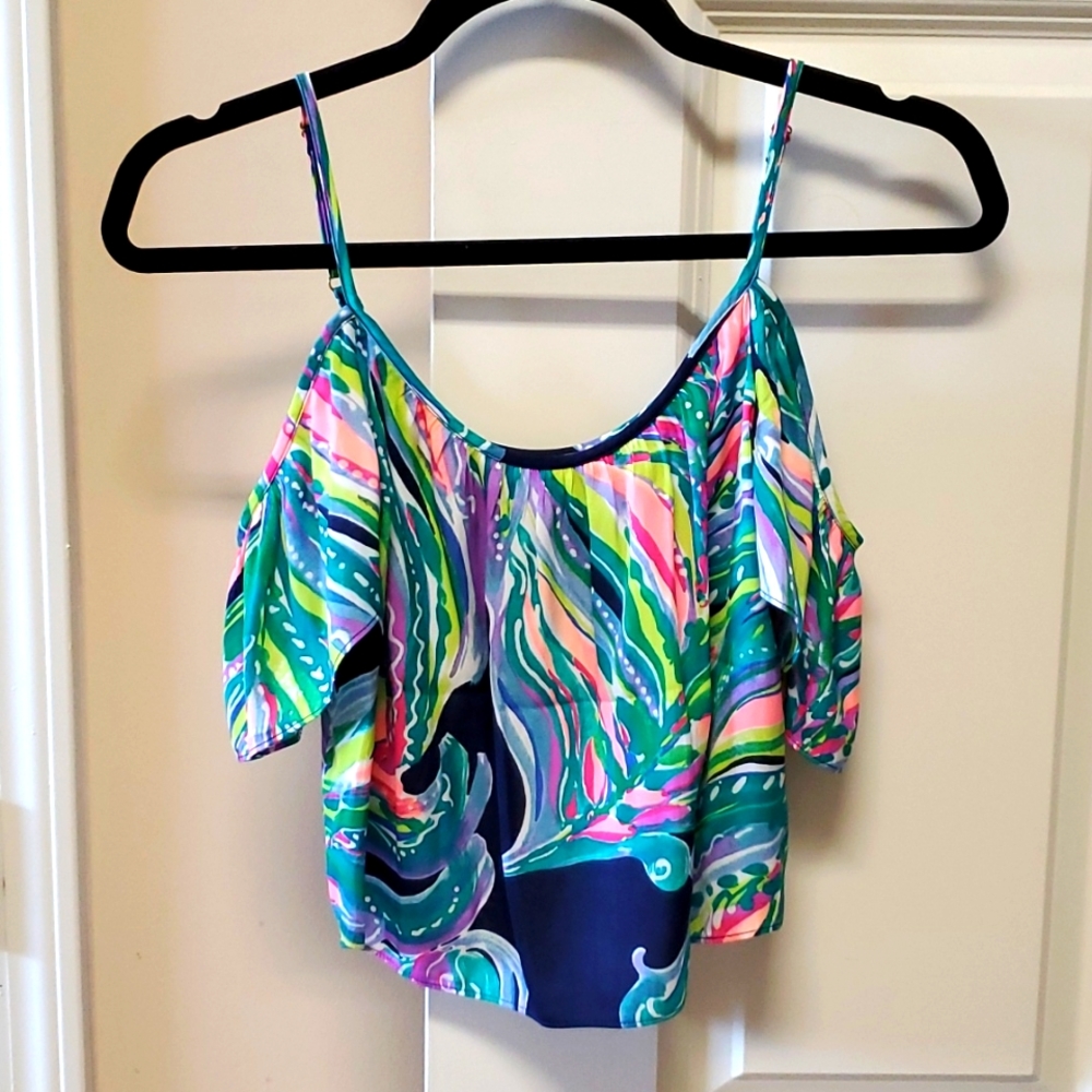 Lilly Pulitzer cropped cami, size 00